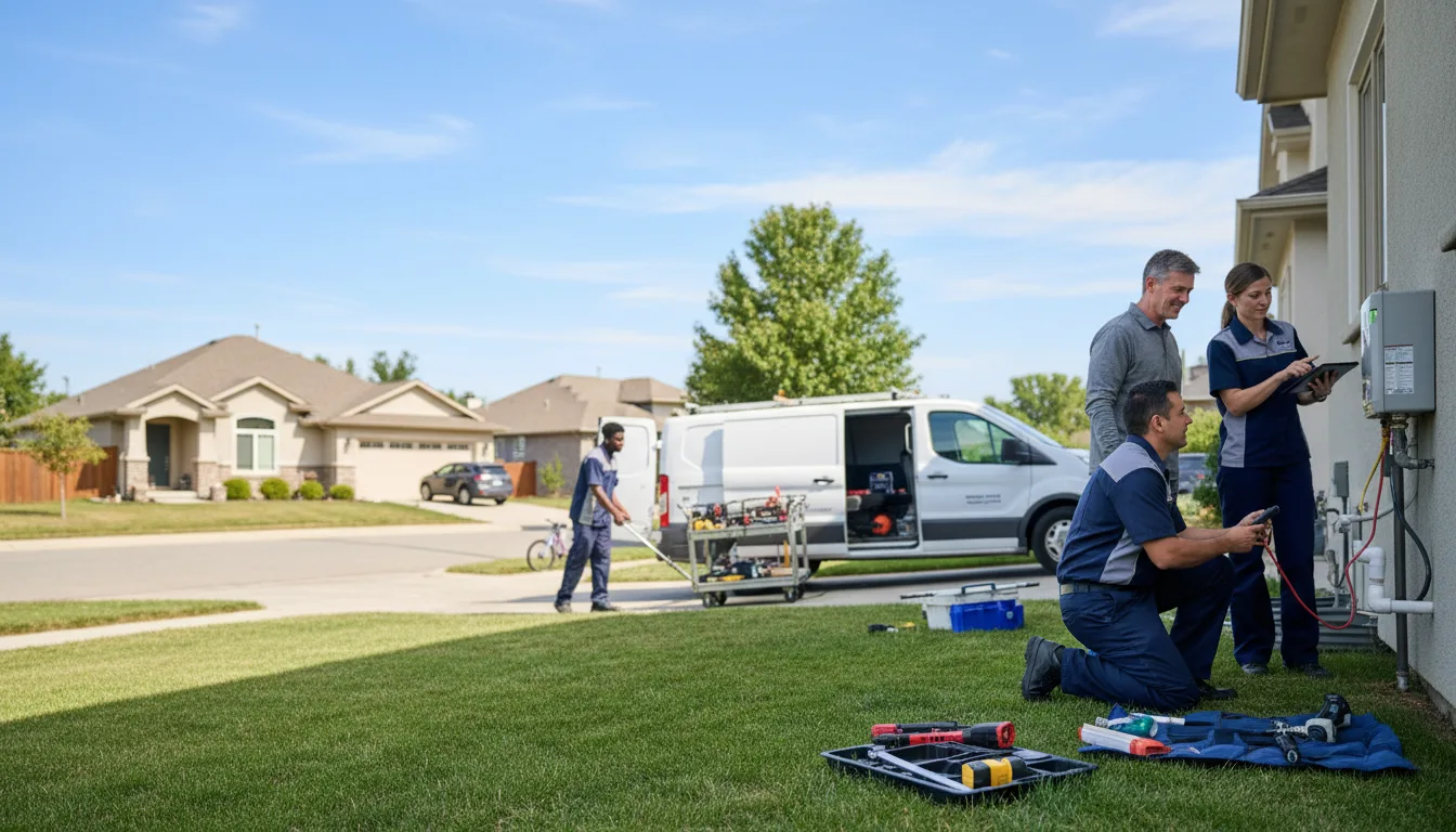 Tankless water heater service in Sabinal, TX